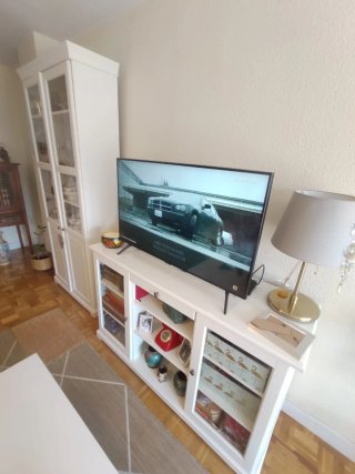 Muebles de salón blancos