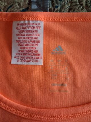 Camiseta Adidas Naranja