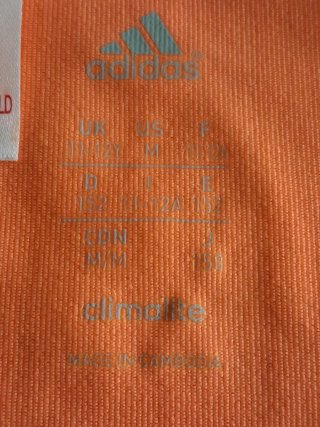 Camiseta Adidas Naranja