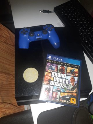 Ps4 Slim + Mando + GTA 5 + Guía