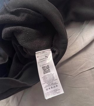 Sudadera Puma Negra con Capucha