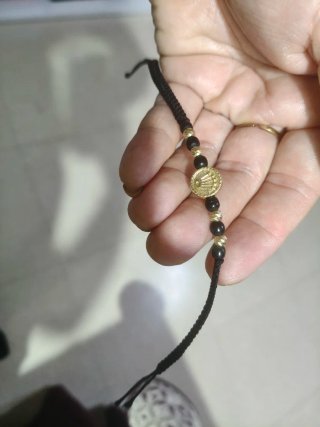 Pulsera Rolex Oro y Negro Ajustable