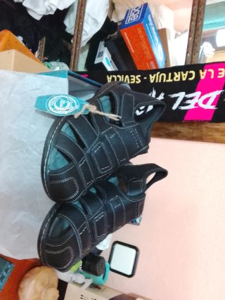 Sandalias ONCAI Azul y Blanco