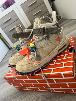 Nike air force mid off white