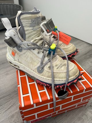 Nike air force mid off white