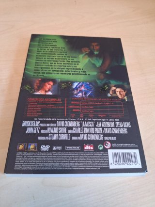 DVD La Mosca (The Fly) - Terror/Ciencia Ficción