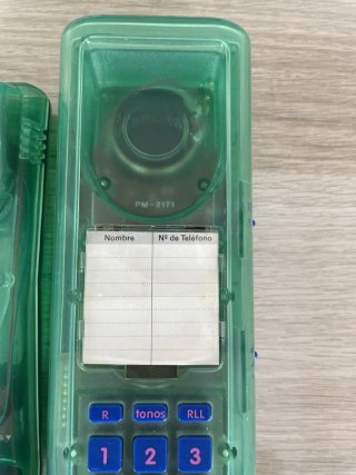 Swatch Twin Phone Deluxe Model Verde Blu vintage