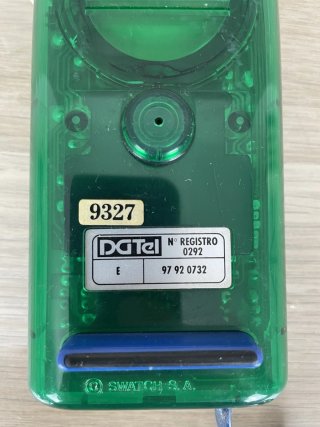 Swatch Twin Phone Deluxe Model Verde Blu vintage