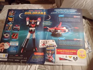 UFO Robot Goldrake - Completo di Telecomando