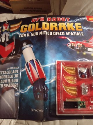UFO Robot Goldrake - Completo di Telecomando