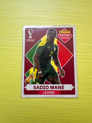 Cromos Sadio Mané Mundial Qatar 2022
