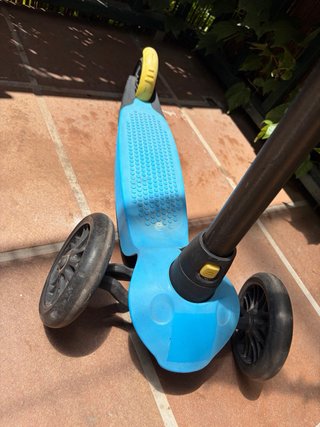 Patinete infantil 3 ruedas azul