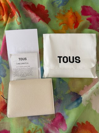 Billetera Tous Poppy Beige