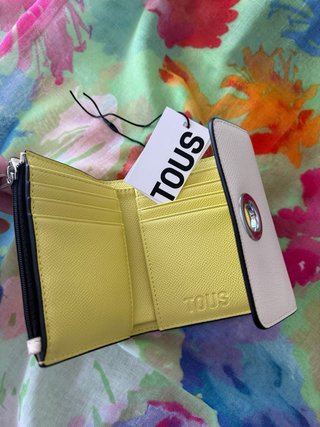 Billetera Tous Poppy Beige