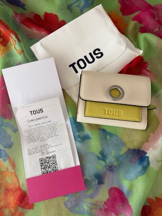 Billetera Tous Poppy Beige