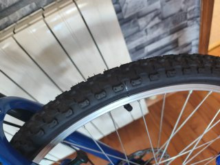 Bicicleta Denbike Doble Suspensión Blanca