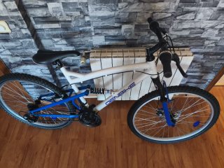 Bicicleta Denbike Doble Suspensión Blanca