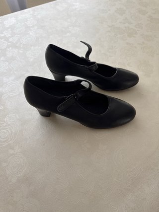 Zapatos de flamenco negros (Hecho en España)