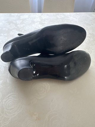 Zapatos de flamenco negros (Hecho en España)