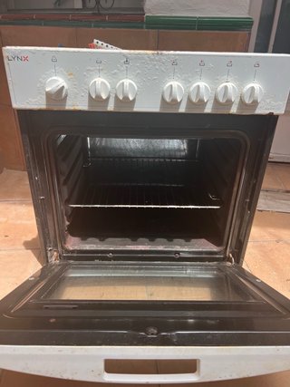 Horno Eléctrico LYNX Blanco con botones para placa