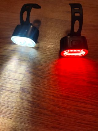 Luces LED Bici/Patinete (2 unidades)