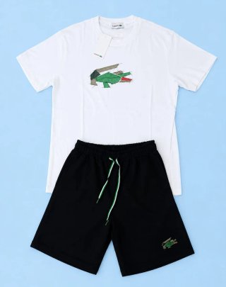 Conjunto Lacoste T-shirt y Shorts Talla S