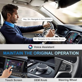 Adaptador inalámbrico CarPlay para coche iOS