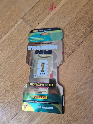 Panini Adrenalyn Mundial 2026 Premium Gold