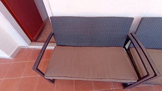 Conjunto de Muebles de Jardín Negro