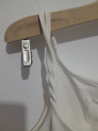 Top tirantes Caramelo blanco talla S