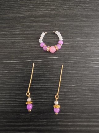 Set gioielli Barbie: anello e orecchini