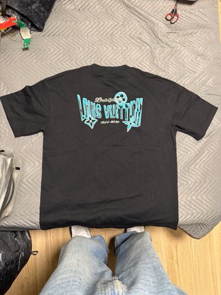 Camisetas Louis vuitton Blanca y negra