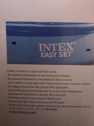 Piscina Hinchable Redonda Intex Azul