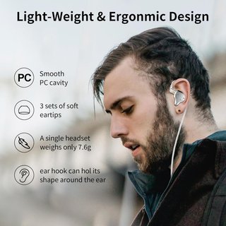 KZ auriculares multidriver hi-fi con micrófono