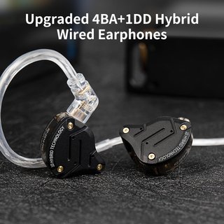 KZ auriculares multidriver hi-fi con micrófono