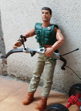 Action Man Skateboard Extreme y  Action Man arco.