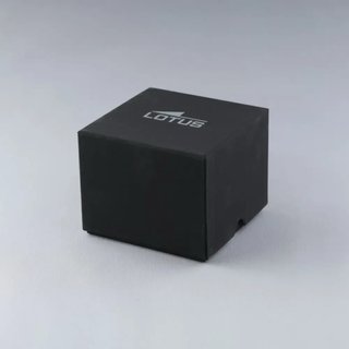 Reloj Lotus Negro y Plateado