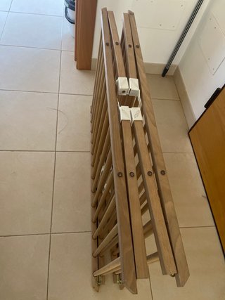 Parque infantil madera plegable