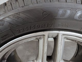 Llantas BMW 17” con neumaticos casi nuevos