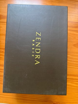 Sandalias de tacón ZENDRA color crema