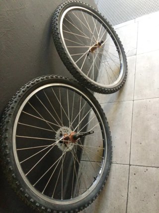 Juego Ruedas Bici 26 Rockrider