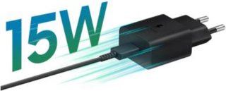 Samsung cargador rápido USB C blanco