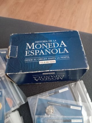 Colección Historia Moneda Española.El Mundo.