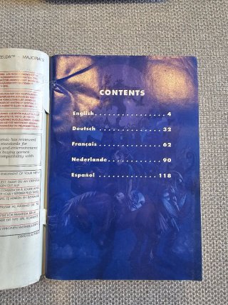 The Legend of Zelda: Majora's Mask N64 +Manuale