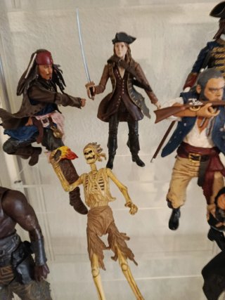 Figuras Piratas del Caribe