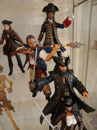 Figuras Piratas del Caribe