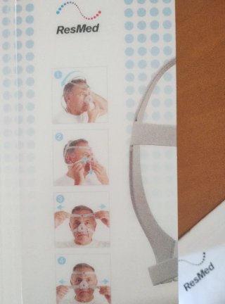 Mascarilla CPAP ResMed AirFit N20 Talla S