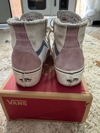 Vans Sk8Hi Tapered Zapatillas Beige/Azul