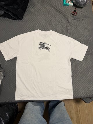 Camiseta Burberry Negra Logo