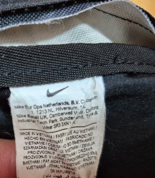 Mochila Nike Negra y Blanca